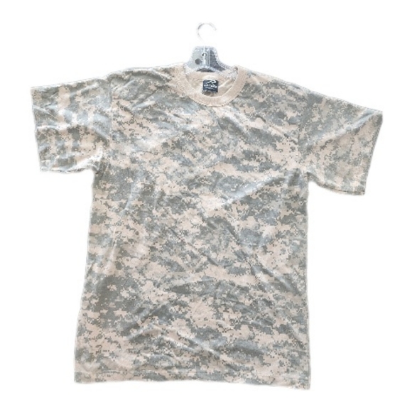 Men's Army Print T-Shirt - Picture 2 of 4